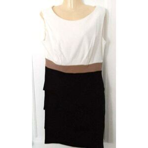 Connected vintage shift dress marked size 12P fits 10P (check measurements)